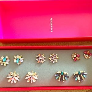 Brand New Statement Earring Sets! 5 Pairs Total!